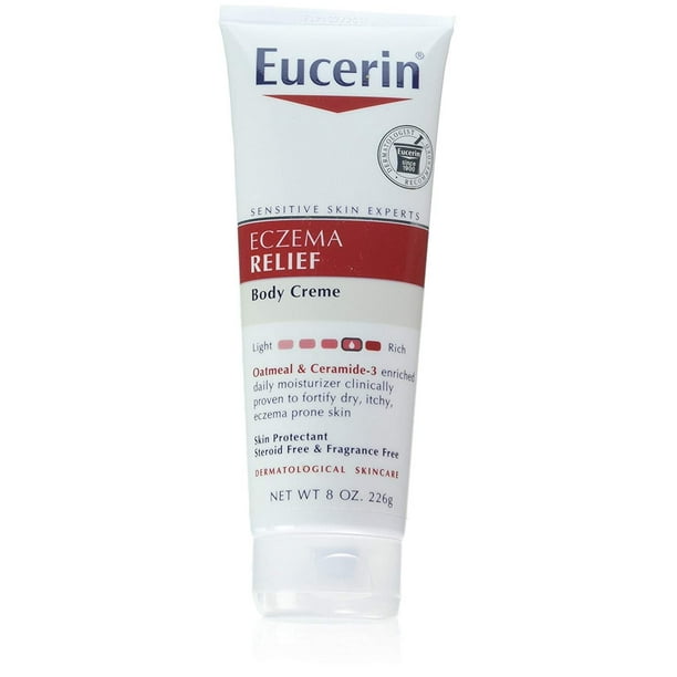 Eucerin Creme Eczema Relief 8 Oz Walmart Com Walmart Com