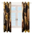 thumbnail image 3 of Farm Cows Window Curtain Panels Grommet Blackout Curtains Blackout Curtains for Living Room, 3 of 7