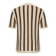 thumbnail image 4 of Playeras Elvqul de Hombre Casuales Cao Manga Corta a Rayas con Solapa Botones, 4 of 7