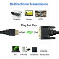 thumbnail image 3 of Joernso DOONJIEY High Clarity 1080P compatible Male to DVI D Male Bi directional Adapter Cable for HDTV, 3 of 6