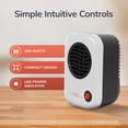 thumbnail image 6 of Lasko 200W MyHeat Personal Desk/Tabletop Electric Space Heater with Simple Controls, White, 101, 6 of 10