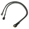 thumbnail image 2 of Cable Mini SAS 12 Gbps Otros Cobre Libre de Oxígeno Chapado En Plata, 2 of 8