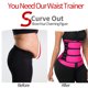 thumbnail image 3 of Faja moldeadora de cintura para mujer, 3 correas, control de cadera, corsé de entrenamiento, cinturón de sauna, belleza corporal, faja deportiva, protección de cintura., 3 of 5