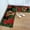Red, green, variant on Kitchen Rug Mat Fall Farm Pumpkins, Set of 2, Anti-Fatigue Non-Skid Washable Kitchen Runner Rugs, Grey Vintage Wood Soft Comfort Rug for Kitchen, Floor Home, Front of Sink, Laundry
