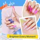 thumbnail image 3 of Set de esmaltes de uñas MIZHSE Quick Dry 24 colores sin gel para mujer, 3 of 9
