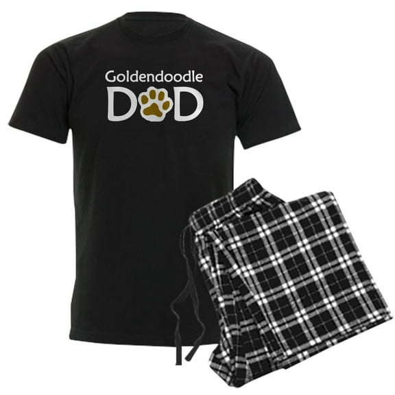 CafePress - Goldendoodle Dad Pajamas - Men's Dark Loose Fit Cotton Pajama Set