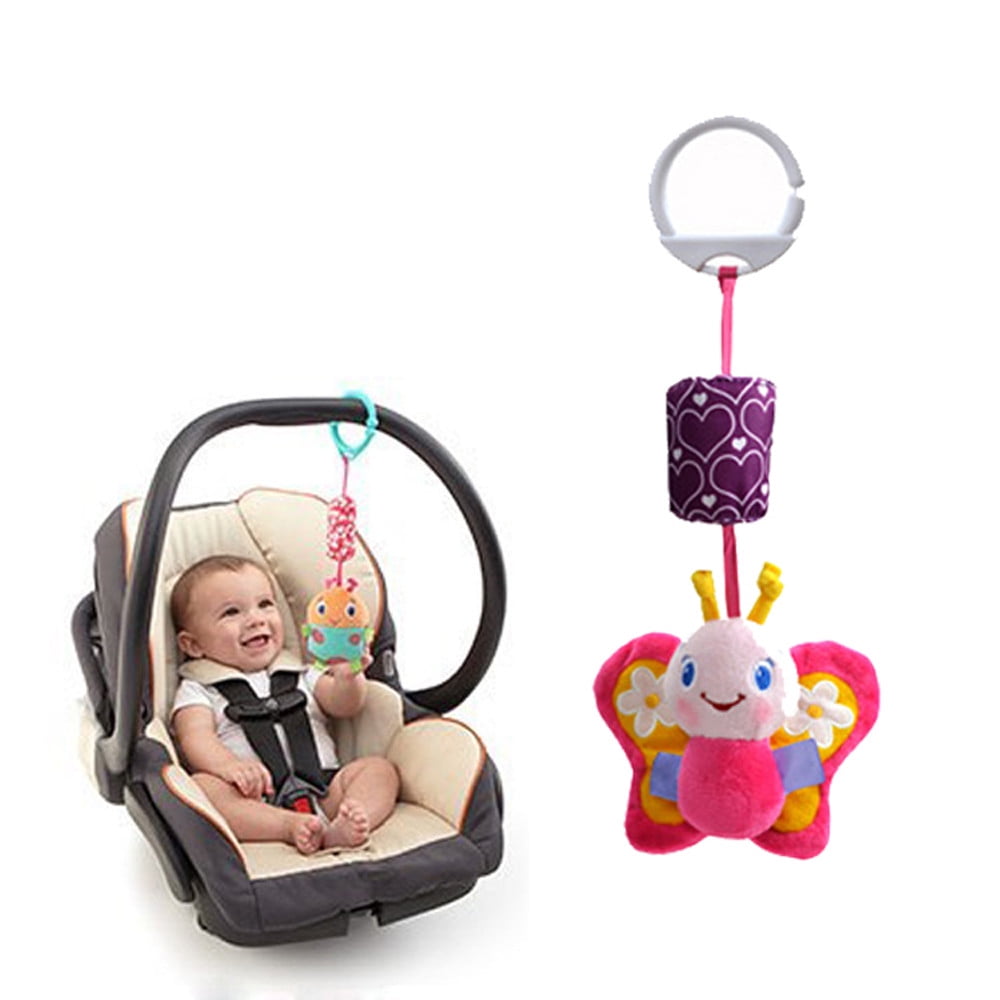 Kids Infant Baby Soft Handbells Rattles Car Bed Stroller Bell Toy Developmental