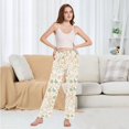 thumbnail image 6 of FORMRS Women's Pajama Pants with Pockets Soft Comfy Loungewear Sleep Bottom, Sizes S-2XL, Forest Pastel, 6 of 8