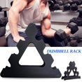 thumbnail image 3 of 3-Tier Dumbbell Storage Rack Stand ，Free Weights Dumbbells Set for Home Gym Exercise，Weight Racks for Dumbbells, Weight Tower, Multilevel Hand Weight Tower Stand for Gym Organization, 3 of 7