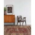 thumbnail image 3 of Riverbay Furniture Traditional Power Loomed Polyester 5'x7'6" Rug in Red, 3 of 3
