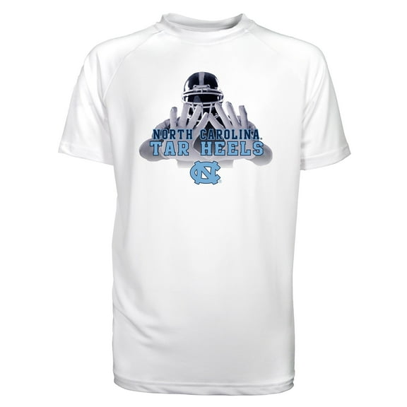 Toddler Garb White North Carolina Tar Heels Kevin Raglan Sun Shirt