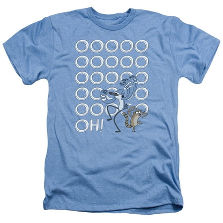 The Regular Show Oooooh Mens Heather Shirt