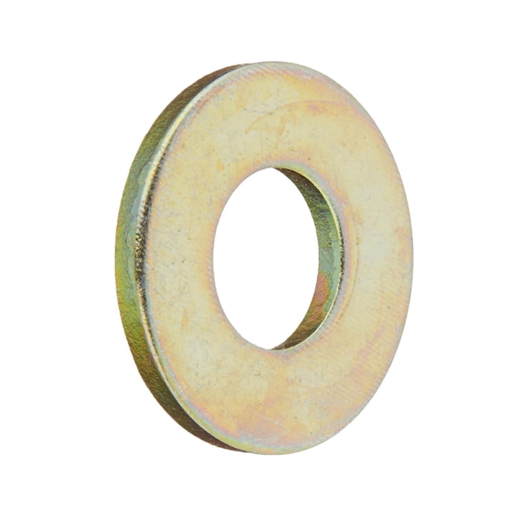 KarParts360 Washers | Steel Material | Yellow | Flat | 7/16 Inches Callout Size | 7/16 Inches Inside Diameter | 50 pieces