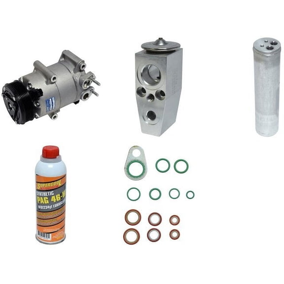 A/C Compressor Kit - Compatible with 2017 - 2019 Ford Escape 1.5L 4-Cylinder VIN D DI Turbocharged 2018
