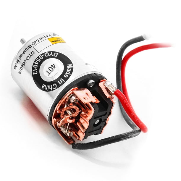 Varela 540 Motor Cepillado Impermeable Con Caparazón de Acero Motor inoxidable Cepillado 40t coma de espacia reemplación de motor de tipa axial para axial scx10 axi03007 90046