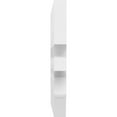 thumbnail image 3 of 6"H x 5/8"P x 48"L Norway Architectural Grade PVC Running Trim, 3 of 13