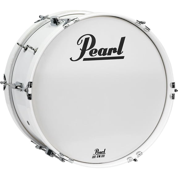 Pearl Junior Marching Bass Drum and Carrier 18 x 8 in.