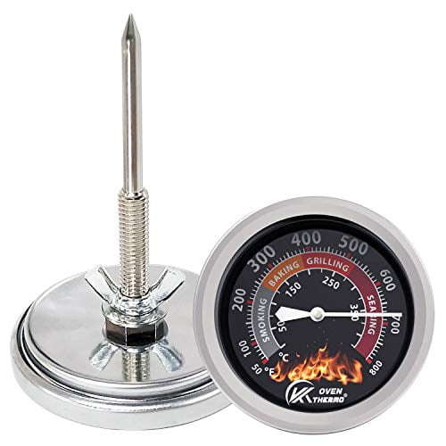 BBQ Smoker Grill Stainless Steel Thermometer Temperature Gauge 50-400℃ 2020 