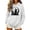 T-White halloween costumes for women, variant on DIOAZUD Women's Halloween Sweatshirts Plus Size Witch Print Pullover Hoodies Soft Classic Long Sleeve Shirt Tops Halloween Costumes
