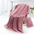 thumbnail image 4 of Towels for Bathroom Coral Velvet Absorbent Bath Towels for Adults Face Towel Bath Towel Set Soft Comfortable Bathroom Towel Set Highly Absorbent Soft Bathroom Towels Set 4colour, 4 of 7