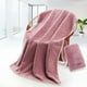 thumbnail image 4 of Juego de toallas de baño Coral Velvet. Toallas de poliéster altamente absorbentes. Toallas suaves y afelpadas de secado rápido para uso en spa y gimnasio (morado)., 4 of 9
