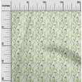 thumbnail image 2 of oneOone Cotton Cambric Light Green Fabric Floral Fabric For Sewing Printed Craft Fabric By The Yard 56 Inch Wide, 2 of 4