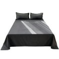 thumbnail image 2 of Cififendec Pile Plaid Ruffle Gingham Sheets Improve Sleeping Three Piece Set(1pcs Sheet & 2pcs Pillowcase) Washed Cottons Decorative Bedding, 2 of 5