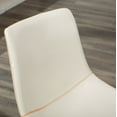 thumbnail image 5 of Roundhill Furniture Lotusville Vintage Faux Leather Dining Chair - Set of 2, 5 of 9