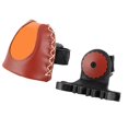 thumbnail image 3 of Fine Workmanship Recurved Bow Quiver, Leather  Quiver, Lightweight Red+Orange for  Bow S, 3 of 7