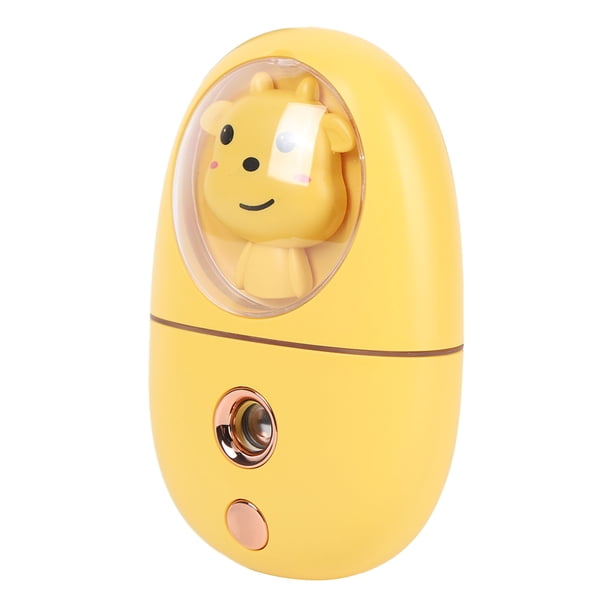 Pulverizador De Niebla Facial, Rociador Facial Portátil De 35 Ml De Cara, Humidificador De Cara Mini Ocular Recargable USB, Vaporizador De Cara Mini Animal Lindo,