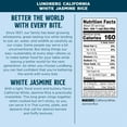 thumbnail image 6 of Lundberg Family Farms - California White Jasmine Rice, Floral Scent, Fluffy Texture, Buttery Flavor, Clings When Cooked, Bulk Rice, Pantry Staple, Gluten-Free, Non-GMO, Vegan, Kosher (32 oz, 6-Pack), 6 of 6