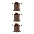 thumbnail image 2 of Advancent Bolsa de forraje PU Mini Mushroom Cosecha Bolsa Llaves Monedas Contenedor Acampar al aire libre Cinturón marrón Type1 NO1, 2 of 6