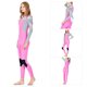 thumbnail image 4 of Traje de neopreno de manga larga para mujer, traje de baño elástico para natación, surf, buceo (XXL), 4 of 10