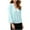 Light Blue, variant on LYXSSBYX Lightweight Summer Cardigan Women's Casual Blouse Soft Loose Cardigan Knitted Sweater Solid Color Cropped Tops