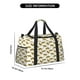 thumbnail image 3 of Disketp Leopard Print Bolsa de Viaje Tipo Duffle, Bolso de Mano para Fin de Semana para Mujer, Bolsa de Gimnasio Ligera para Hombre, Esencial para Viajes, 3 of 7