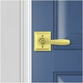 thumbnail image 3 of Baldwin Torrey Low Profile Rose Keyed Entry Lever Featuring Smartkey in SN, 3 of 7
