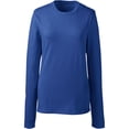 thumbnail image 5 of Lands' End Essentials Women's Long-Sleeve Soft Cotton T-Shirt - Tailored Feminine Fit, 5 of 5
