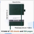 thumbnail image 2 of sixwipe 2027 Weekly and Monthly Planner 6.5" x 8.5", 12 Month Agenda Organizer with Leather Cover for Office, 2 of 7