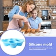 thumbnail image 4 of Freidora de aire de 7 agujeros, moldes para muffins, moldes para hornear pasteles de silicona reutilizables, utensilios de cocina, 4 of 9