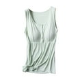 thumbnail image 3 of Fengqque Maternity Summer Comfort Tank Top Sleeveless Sleeve Summer Solid Color Round Neck Tops Tank Top, 3 of 3