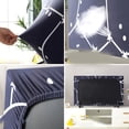 thumbnail image 4 of TV Cover Weatherproof Dustproof Universal Elastic Hanging Television Protector for Home Type 4 55in, 4 of 4