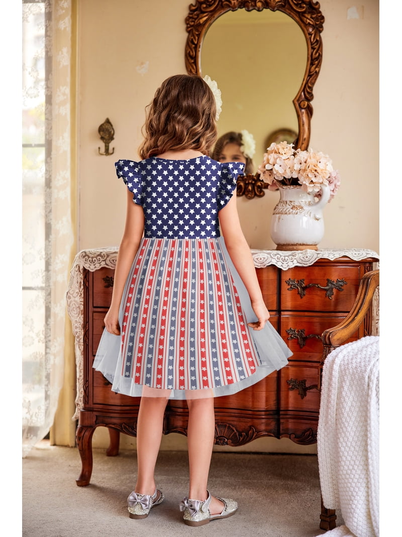 4t dresses casual TZEWGL Toddler Girls Summer Dresses Casual Sleeveless Print Dress Beach School Party Outfit Clothes for Kids Size 3-4t, Girl's, Size: 3T-4T, Pink