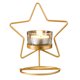thumbnail image 1 of Candelabros De Hierro TUNC Vintage 14 * 11,5 Cm Amarillo, 1 of 4