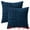Dark Bule/Grey, variant on Unique Bargains 4 Pcs Corduroy Throw Pillow Covers 18" x 18" Dark Bule/Dark Green