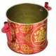 thumbnail image 5 of Incense Burning Retro Incense Burner Chinese Style Sacrifice Censer Red Metal Home Decor 3.54x3.54x3.34in 1Pack, 5 of 5