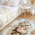 thumbnail image 2 of JML Non-Slip Microfiber & Rubber Doormat - Soft Entryway Rug for Home/Office (16"x24") - Easy Clean Door Mat for Indoor/Outdoor Use, Elegant Floral, 2 of 5