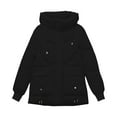 thumbnail image 6 of iOPQO Puffer Jacket Womens Parka Jacket Women Winter Clothing for Women Winter Jackets for Women Womens Puffer Jacket with Hood Warm Clothes for Women Zip Jacket Women Black L, 6 of 6