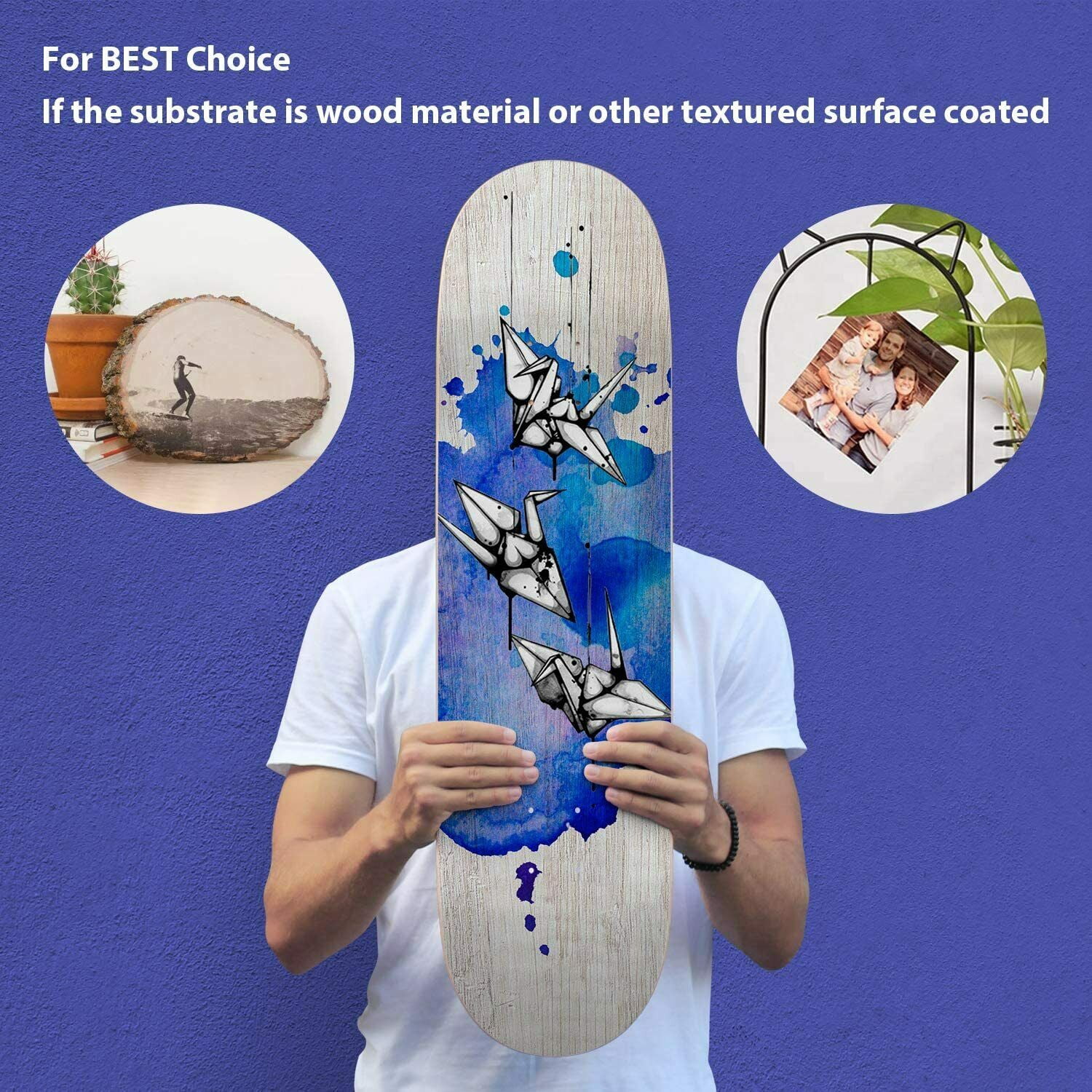 KOALA Sublimation Paper 11x17 inch, 120 Sheets, 120gsm, for Inkjet Sublimation Ink Printer Heat Transfer, No Pizza Wheel Marks