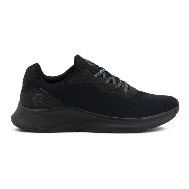 Tenis Running Deportivo Para Caballero Charly Textil 22-28 negro 29
