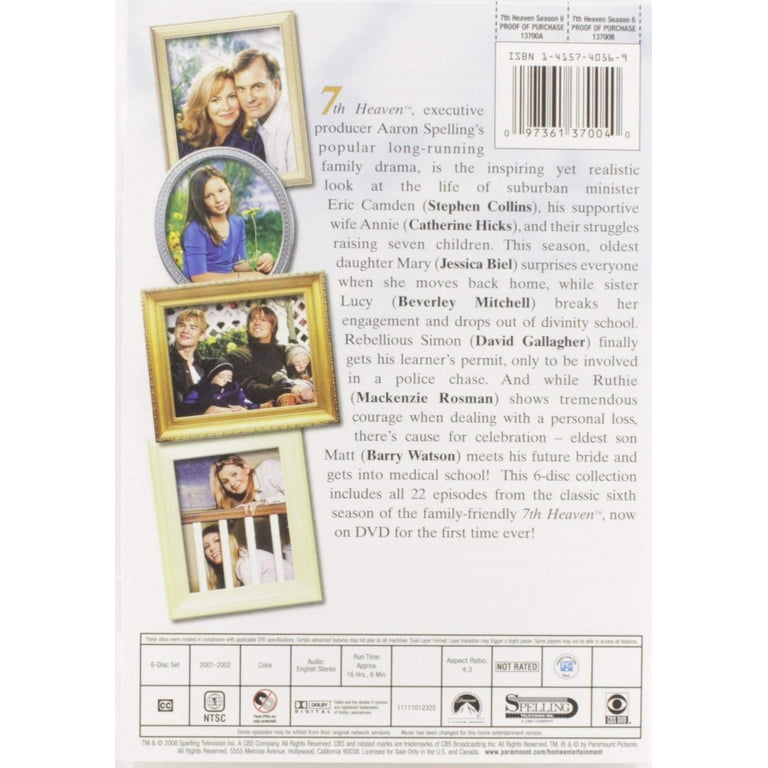 7th Heaven: The Sixth Season - Walmart.com